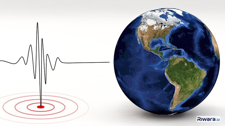 Ilustrasi gempa